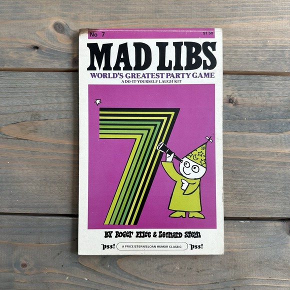 MAD LIBS Lot 4Books World's Greatest Word Game Vintage (1965, 1974, 1977) Unused - Picture 2 of 9